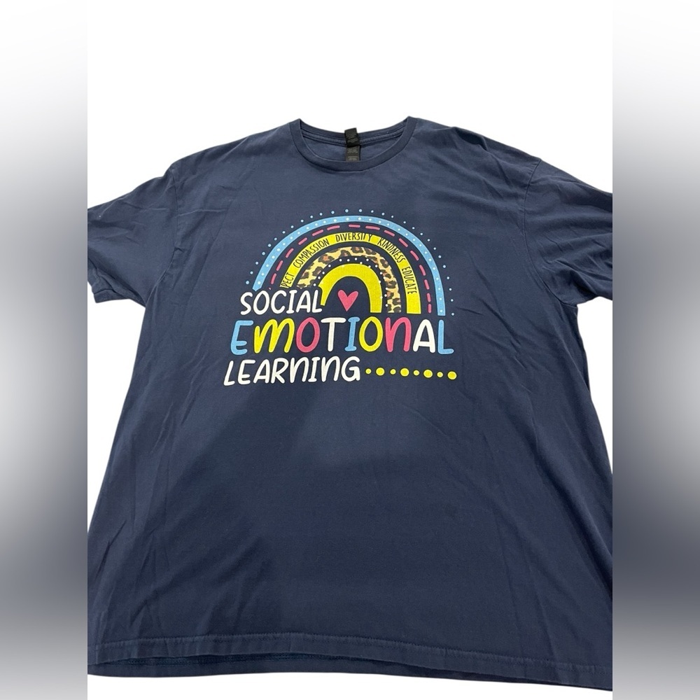 Gildan Softstyle Navy T-Shirt